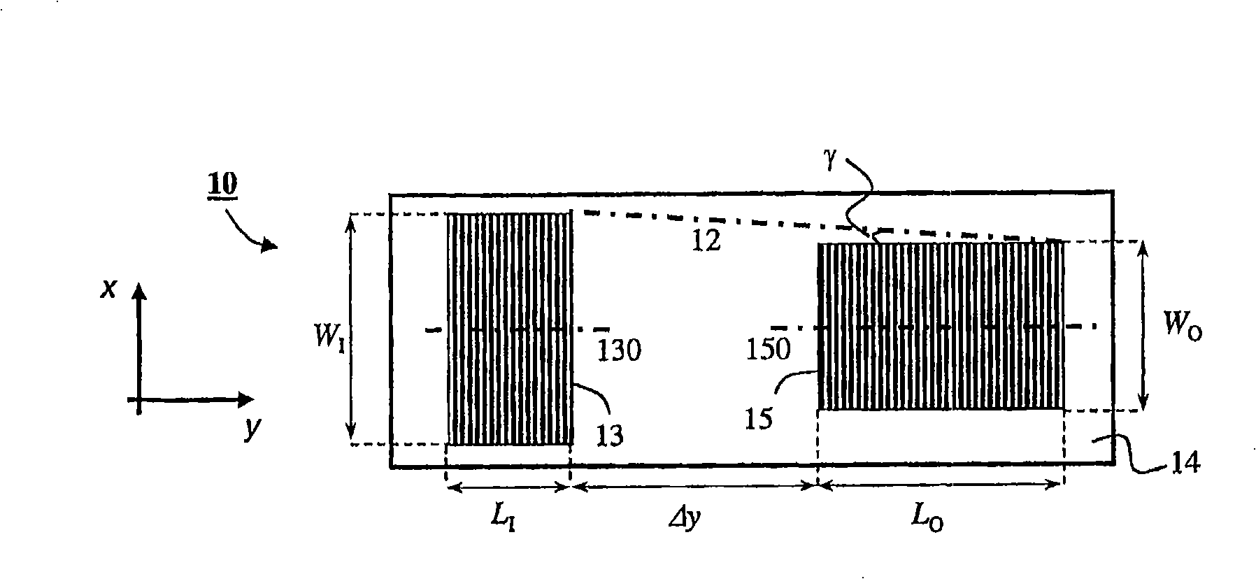 Diffractive optical device and system