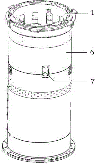 An auxiliary device for balancing and counterweighting satellite payloads