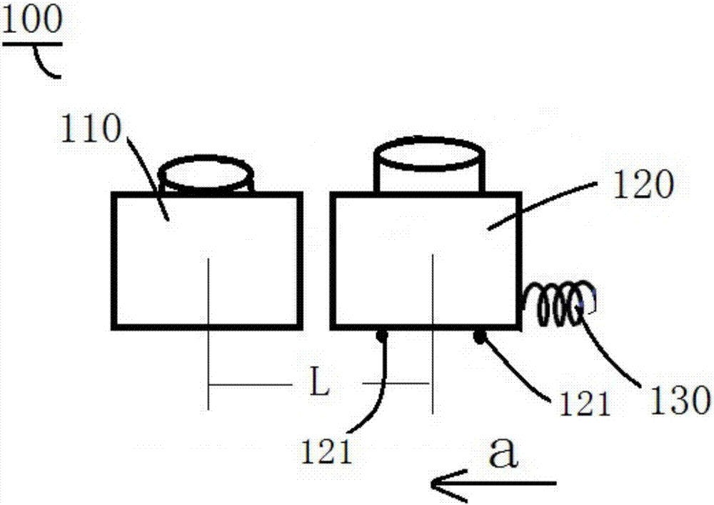 Camera component and electronic equipment