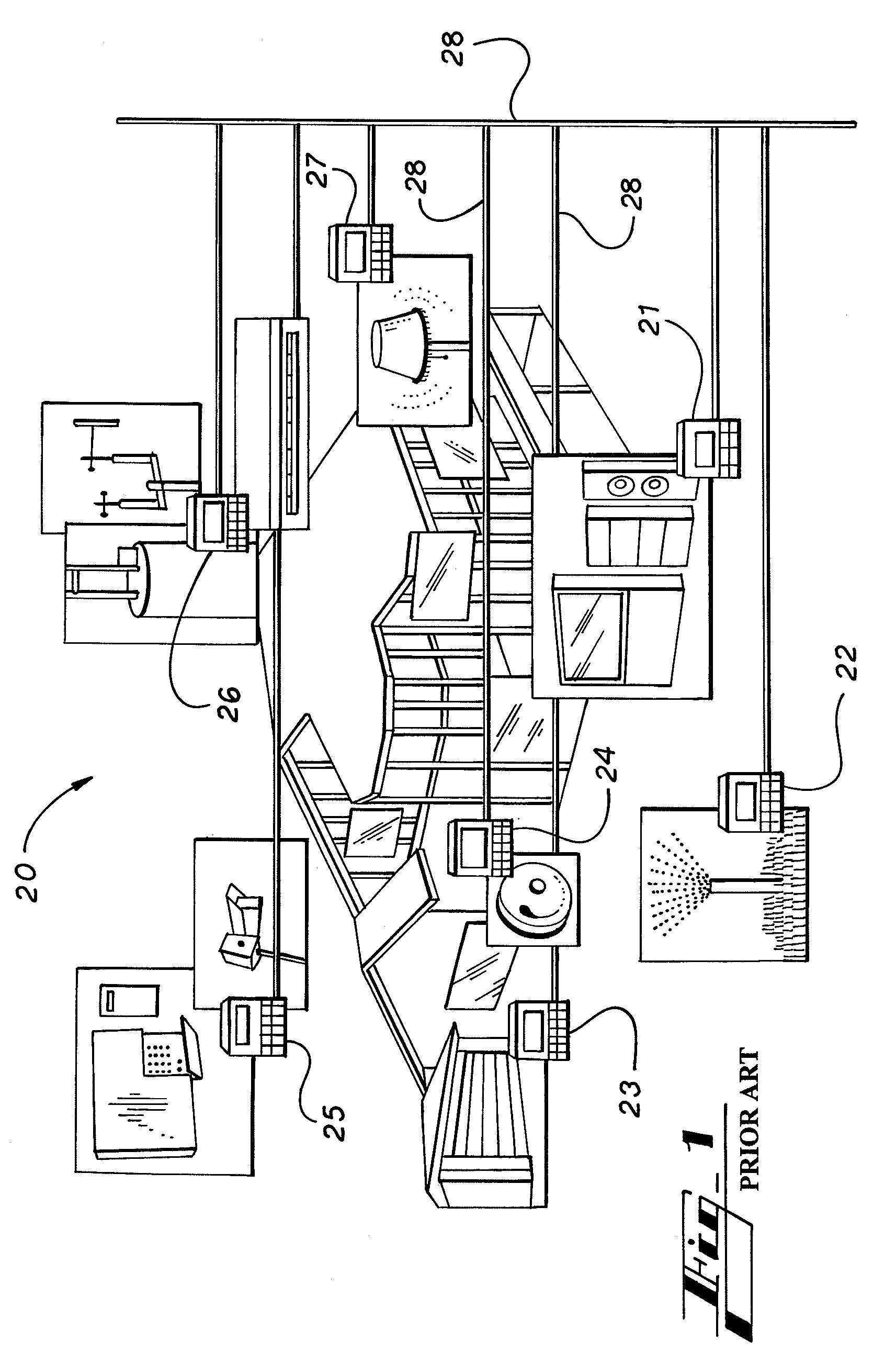 System and method for implementing logic control in programmable controllers in distributed control systems