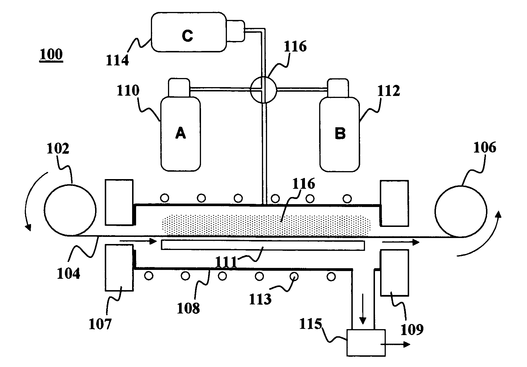 Roll-to-roll atomic layer deposition method and system