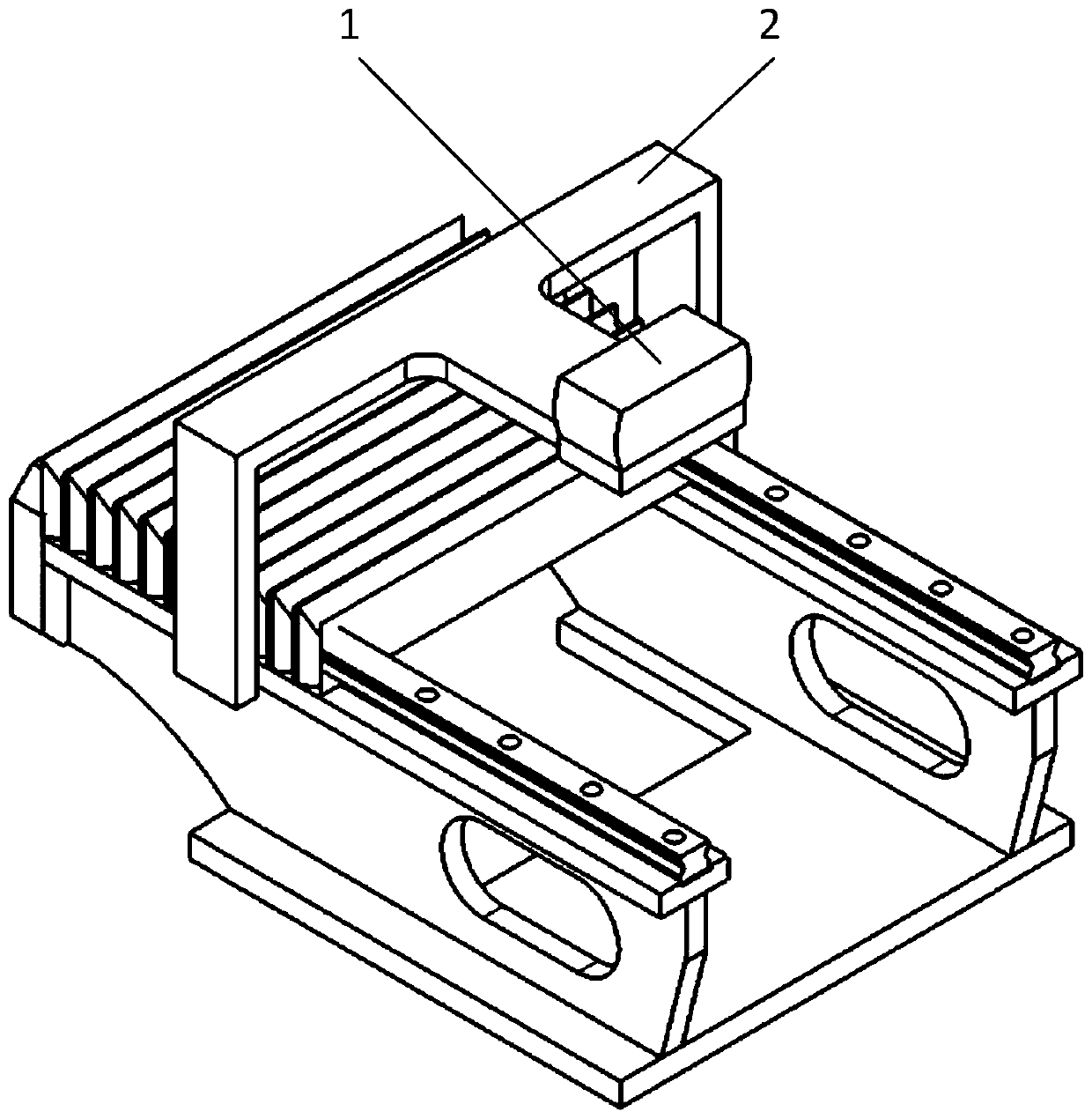 A shaft diameter detection device and detection method