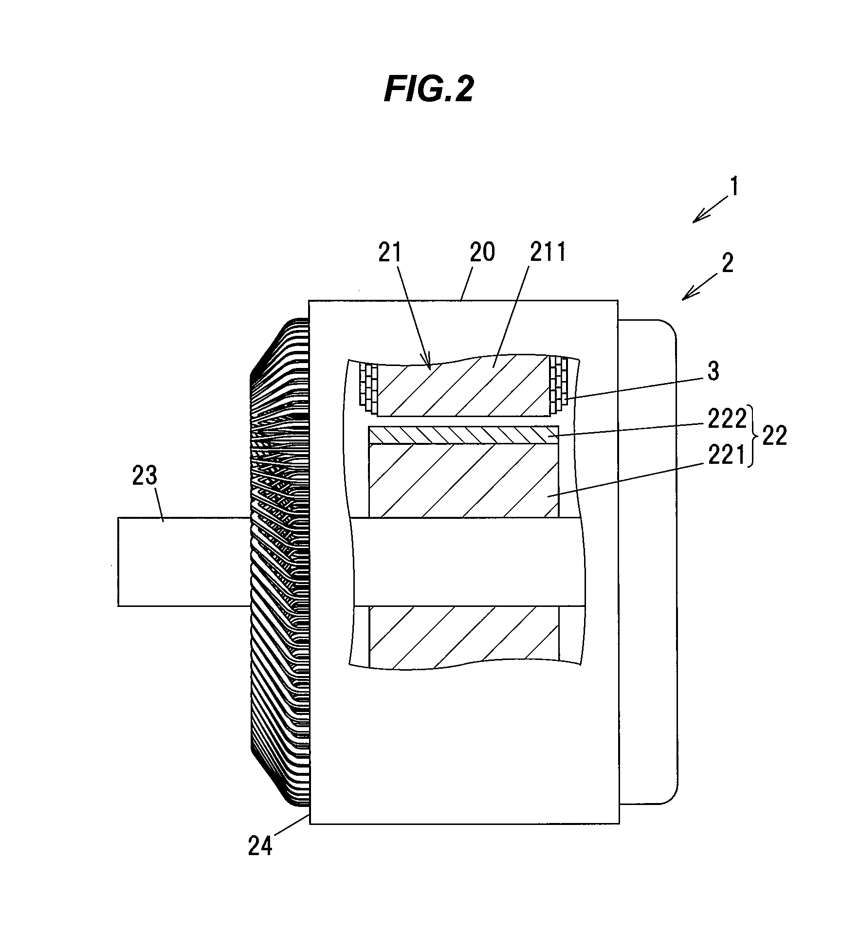 Motor connecting member and motor device