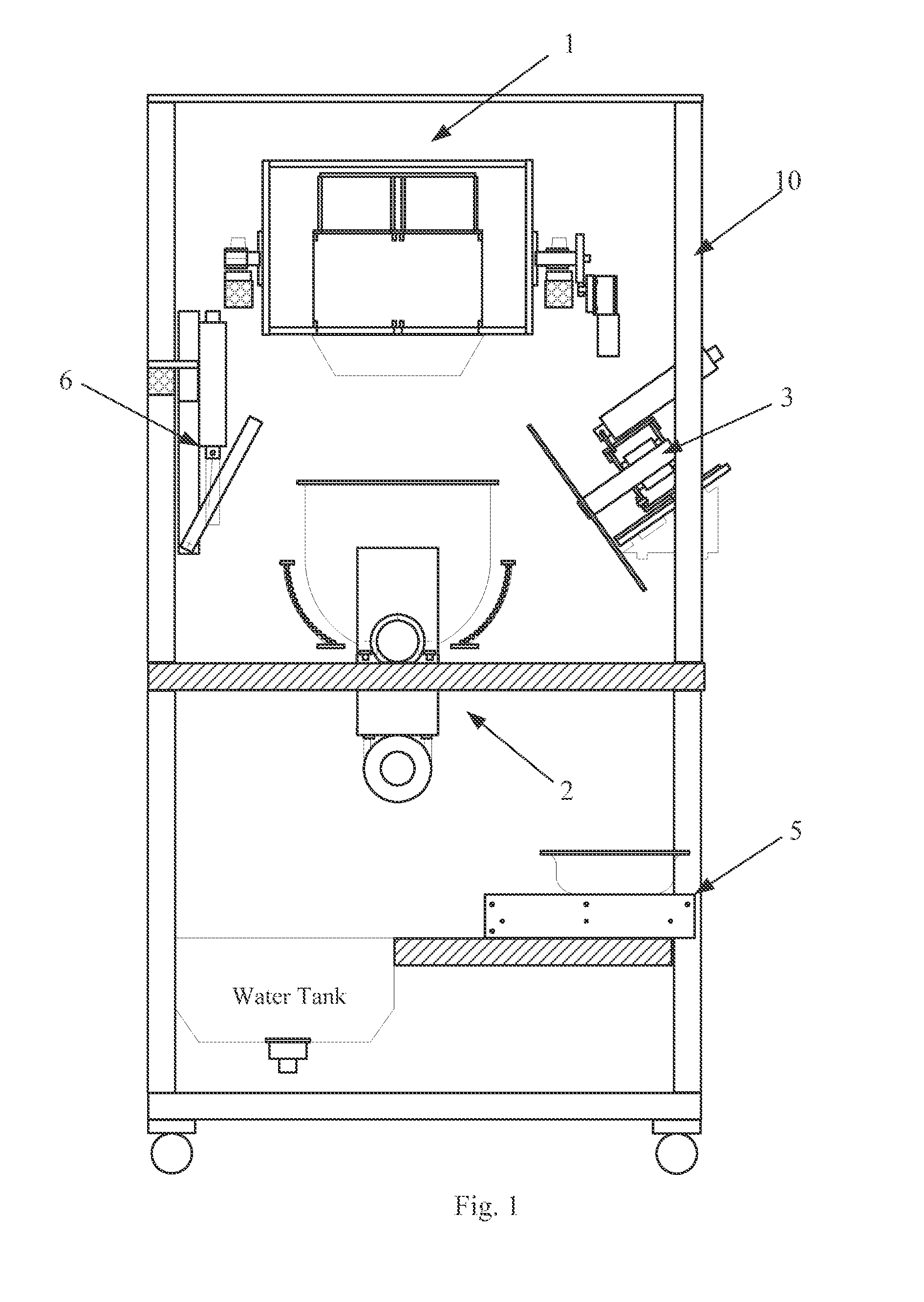 Automatic ingredient feeding apparatus applicable in a fully automated cooking machine