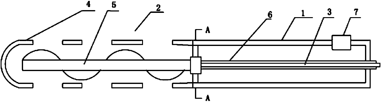 Blockage-preventing electric urinary catheterization machine for discharging blood clots in urethral canal