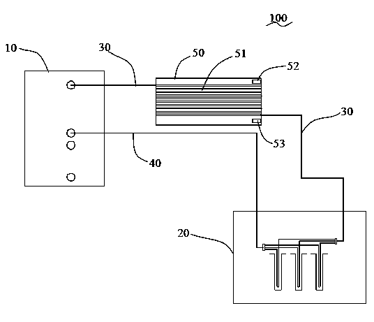 Ground source heat pump system and ground source heat pump air conditioner