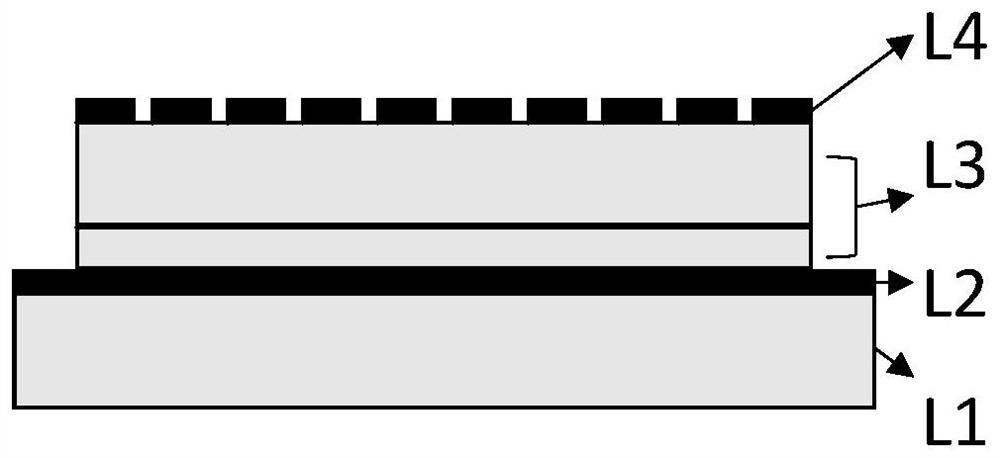 Biodegradable memristor array with information storage function and preparation method