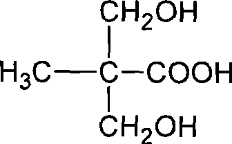 Method for synthesizing 2,2-bis(hydroxymenthyl)propinonic acid