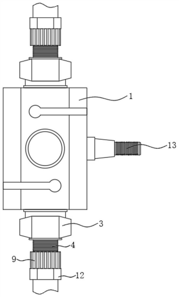 Tension sensor with display function