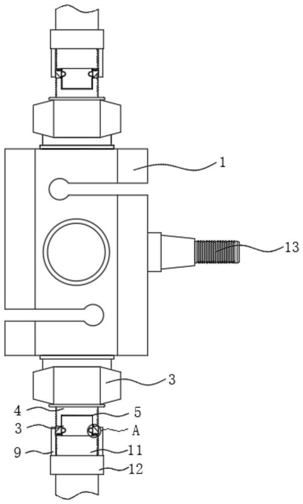 Tension sensor with display function