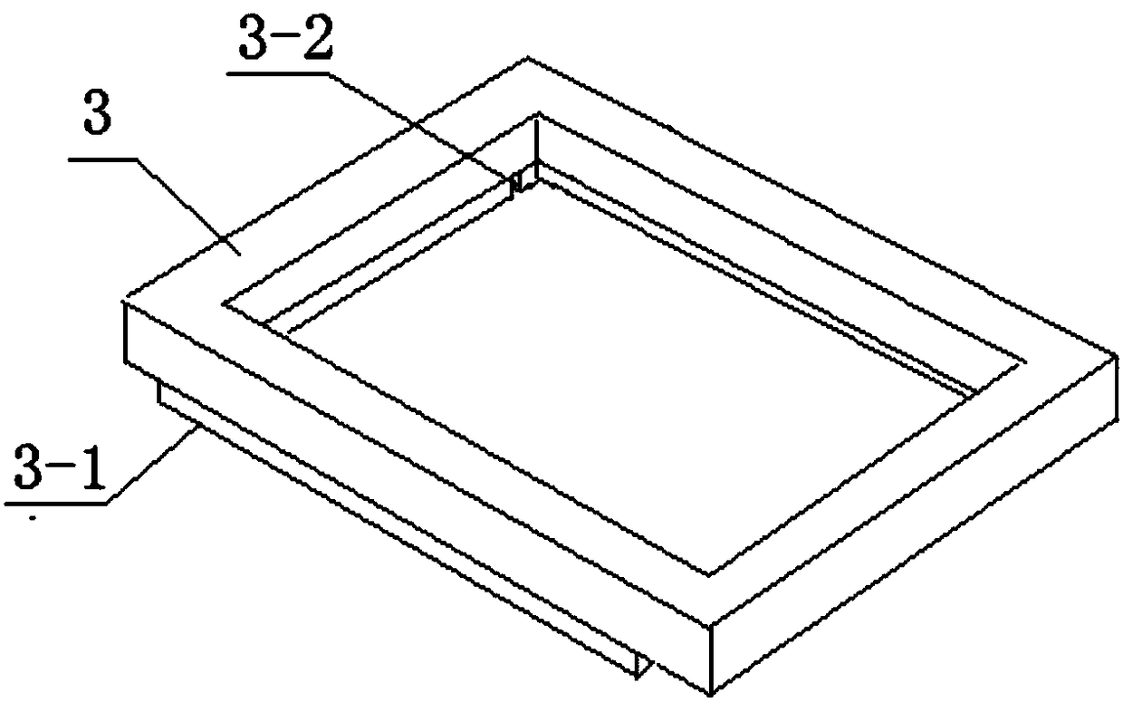 Hard-shell encapsulation structure of lithium-ion battery and processing method of hard-shell encapsulation structure