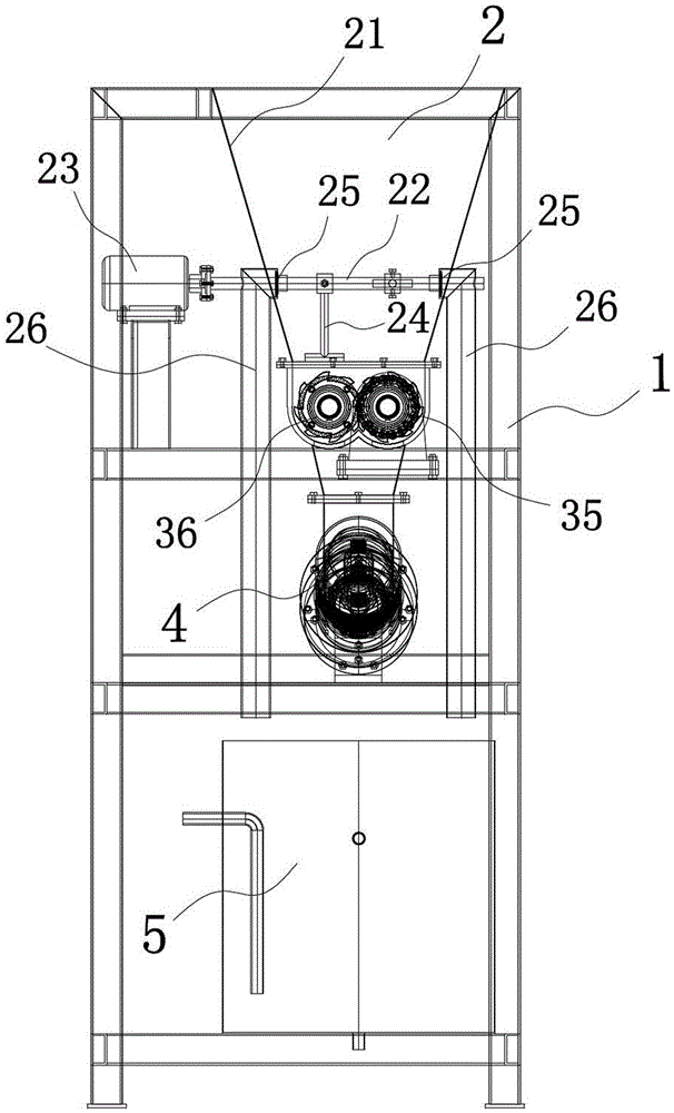 Dynamic anti-blockage pre-treatment dehydration device for kitchen waste