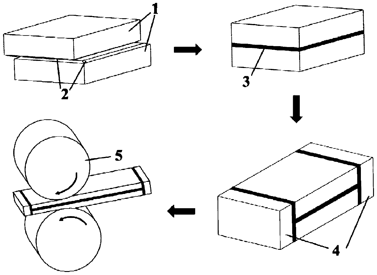 Boron-containing stainless steel thick plate with excellent plasticity and toughness and preparation method thereof