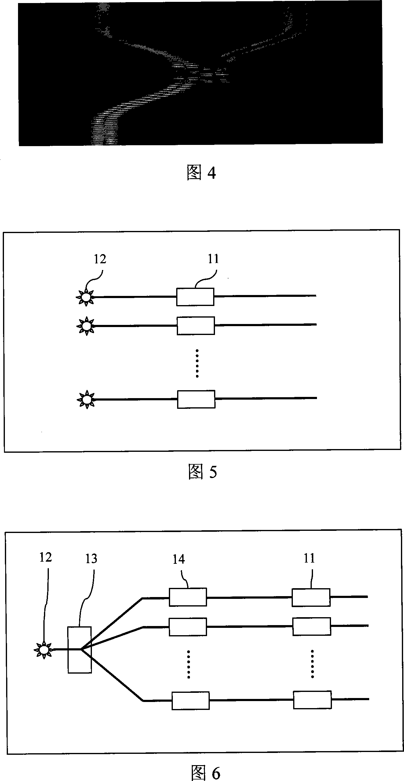 Interference measuring instrument based on multimode waveguide light field transverse mode