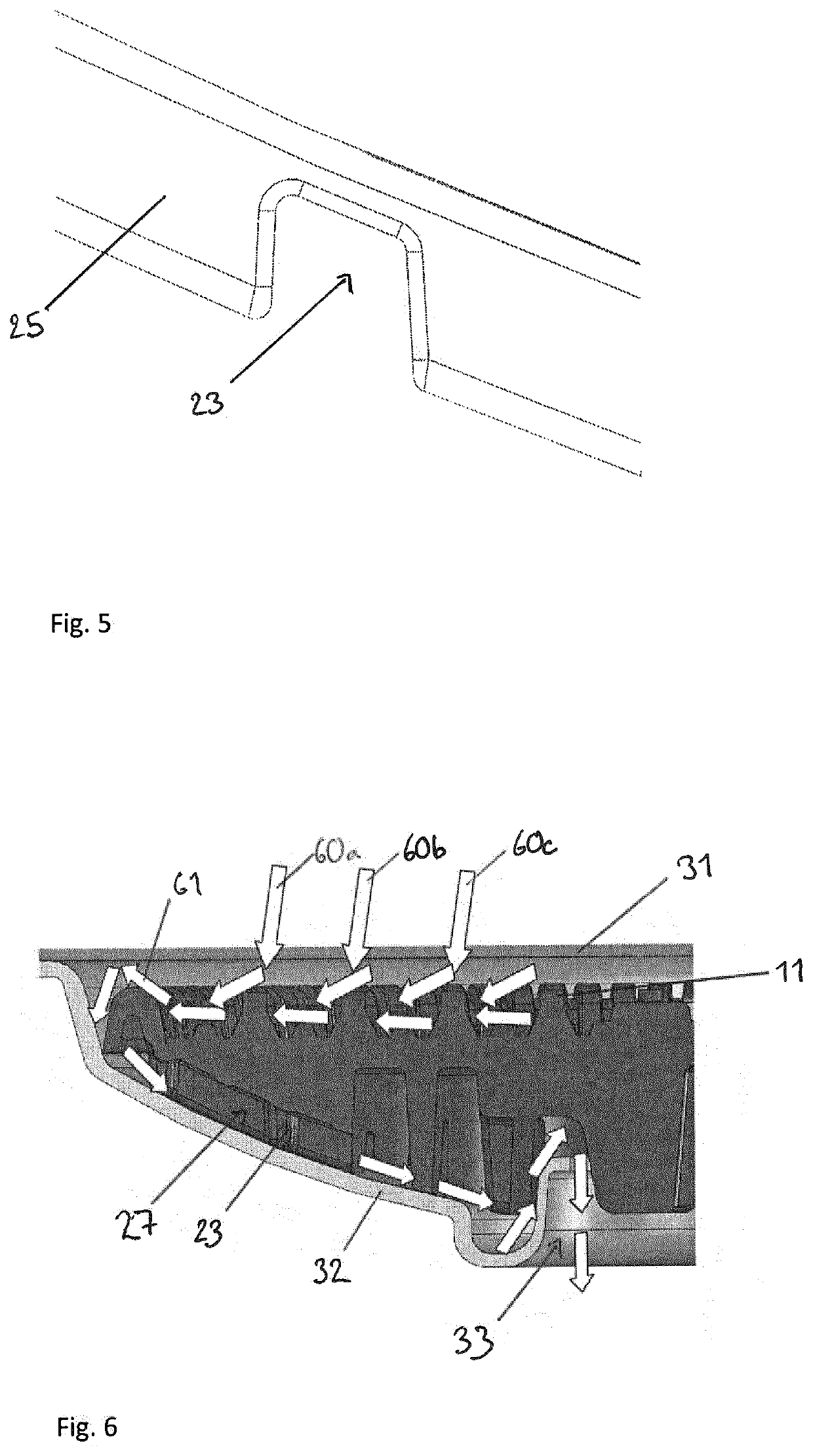 Capsule with foaming means