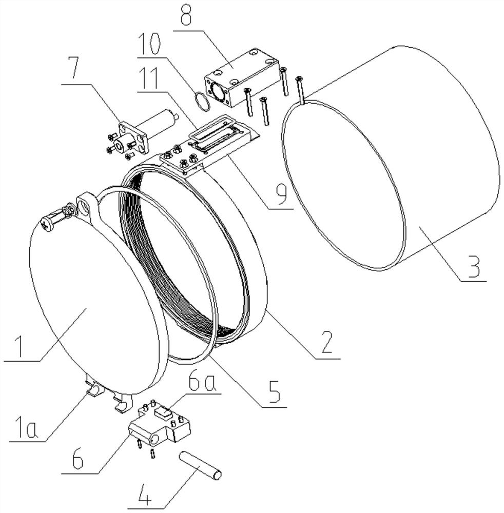 Lid opening mechanism of throwing type launching tube