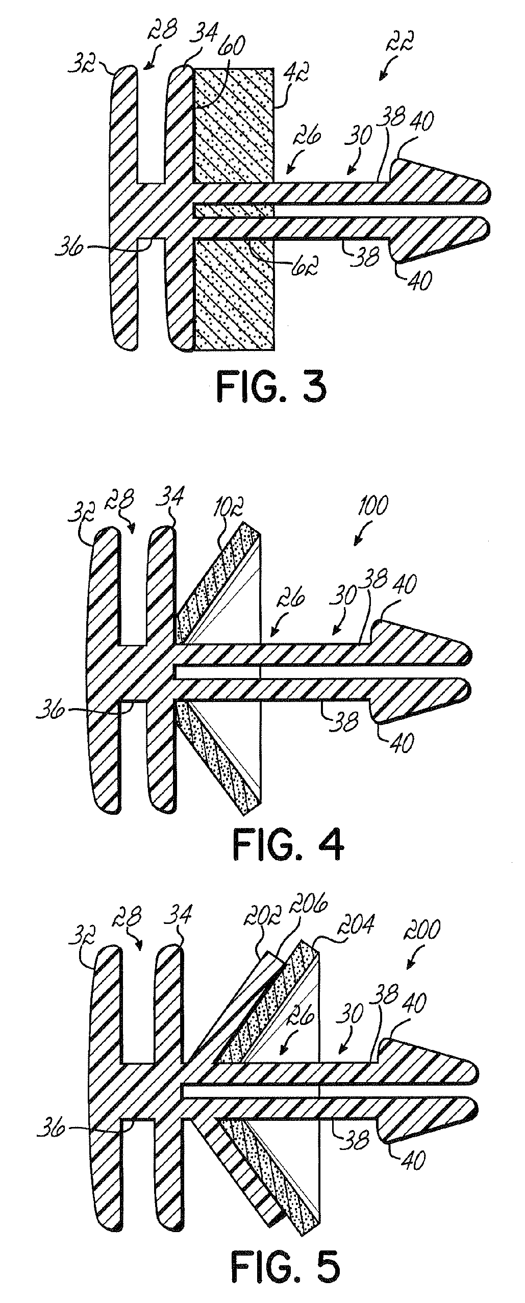 Connector for automotive interior trim