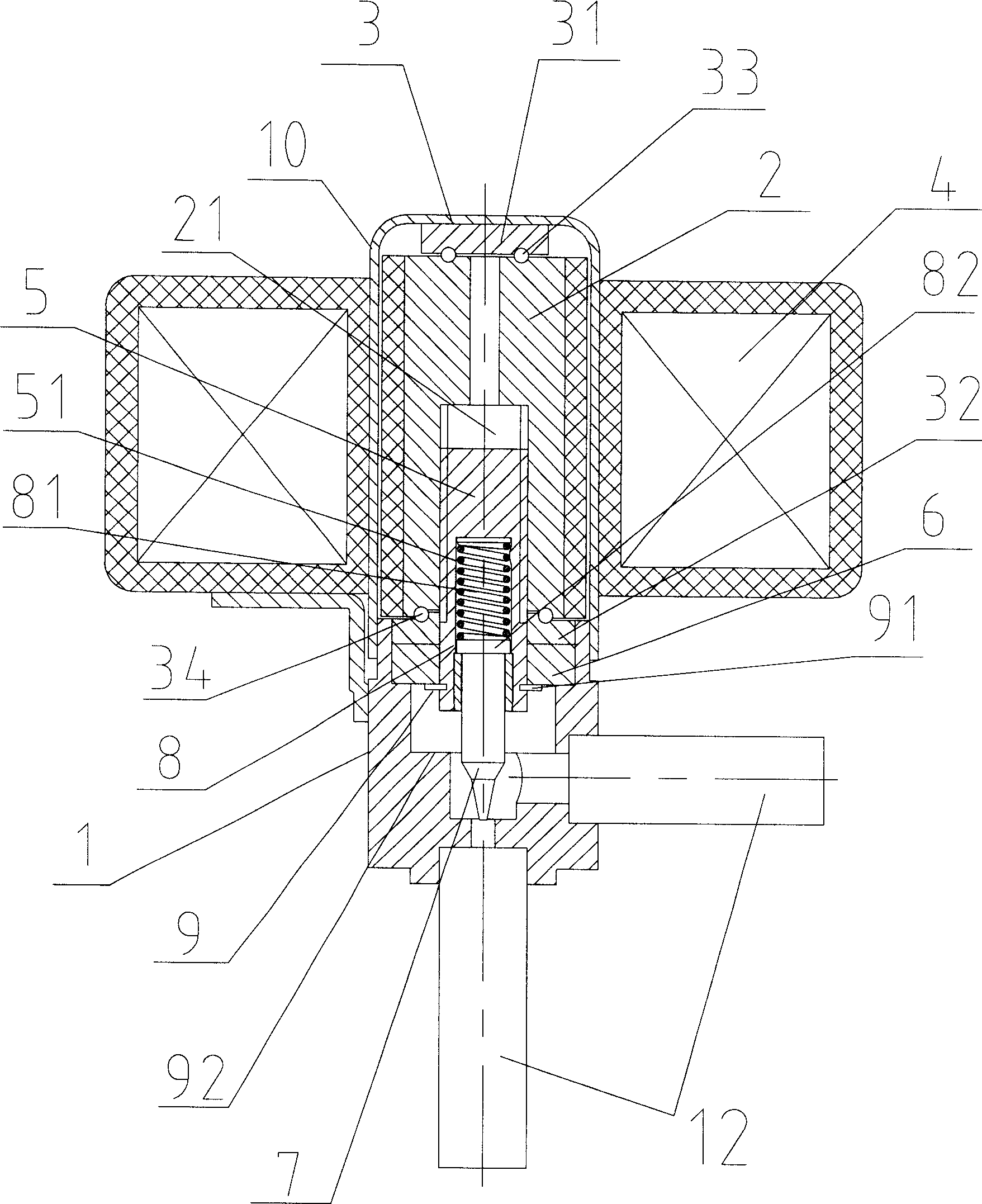 Electronical expansion valve in use for refrigeration system