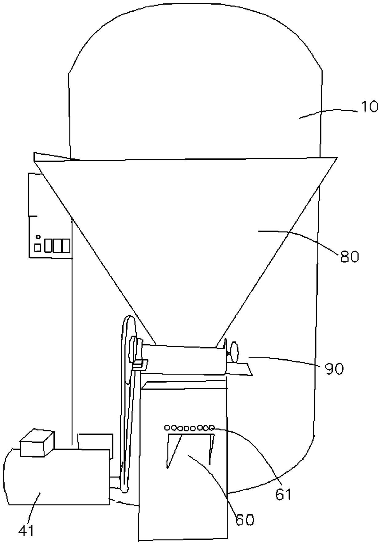 Tea leaf processing device