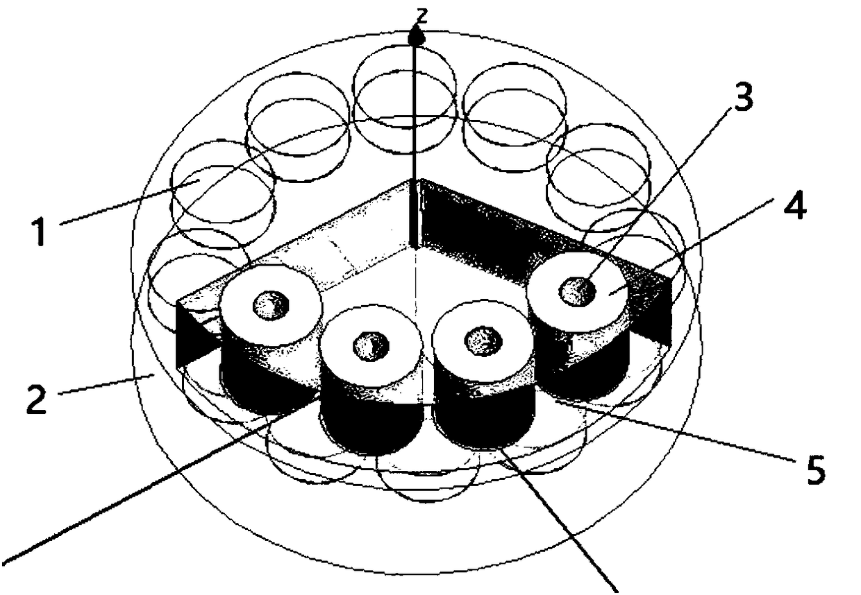 Electromagnetic power generation device based on human body kinetic energy