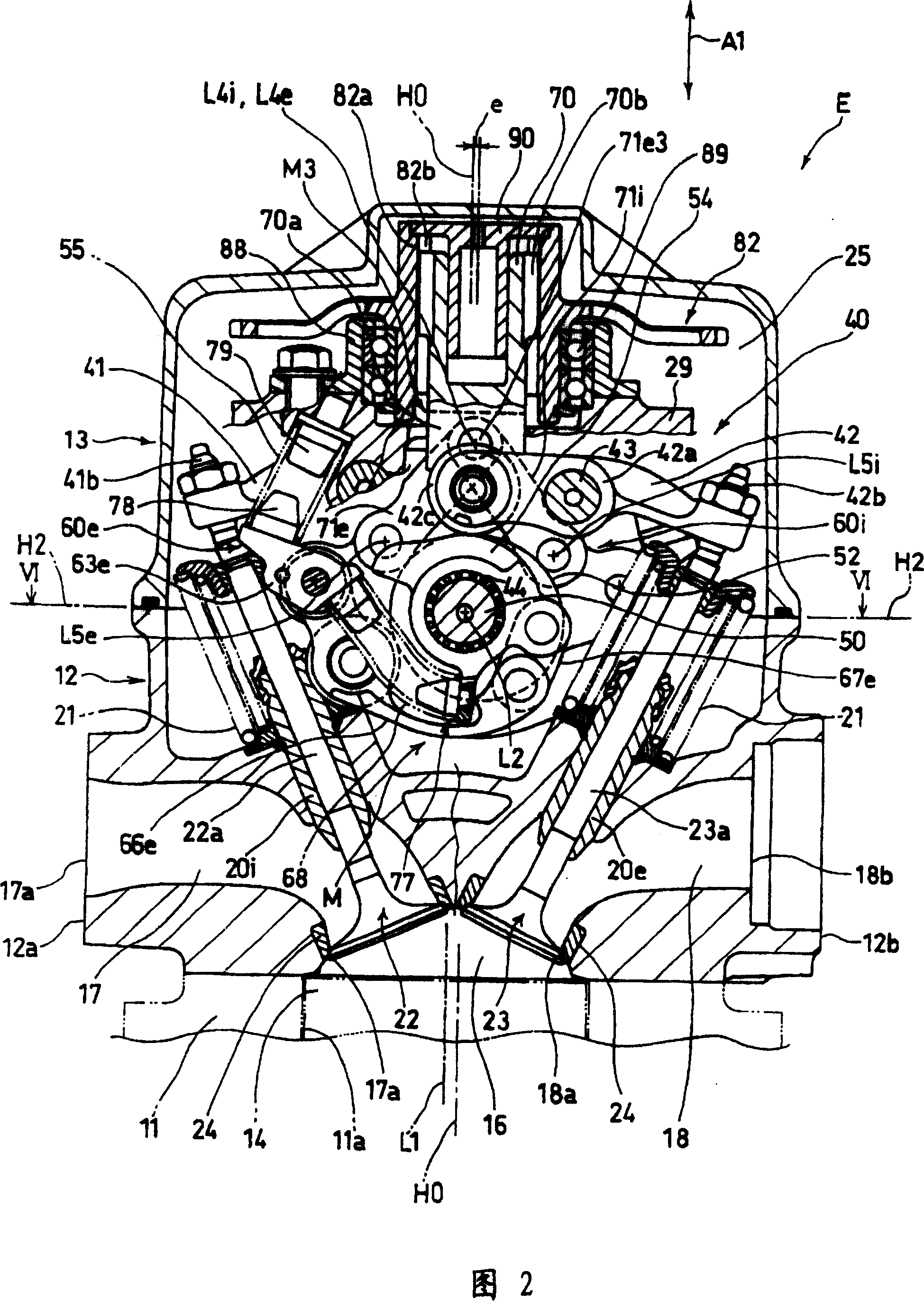 Valve operating device for internal combustion engine