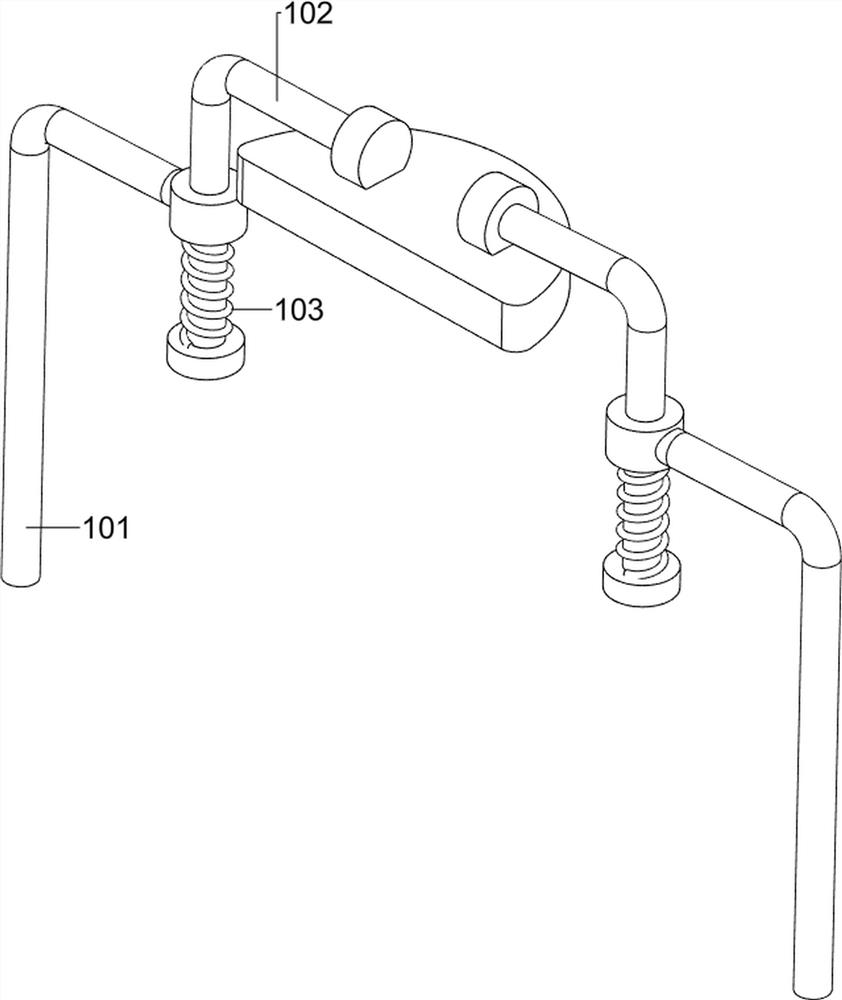 Automatic cleaning equipment for automobile semi-filter