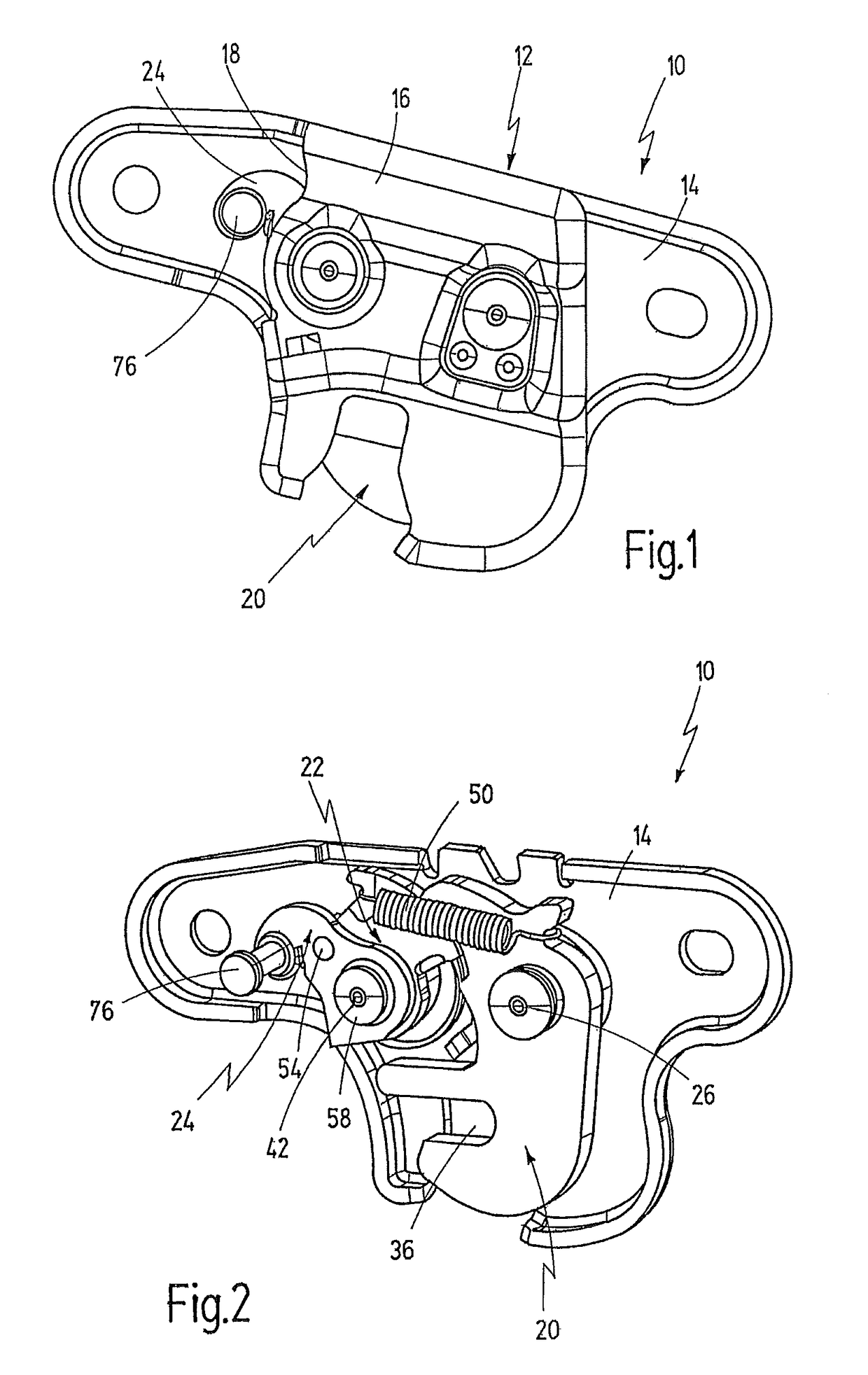 Device for locking a vehicle seat