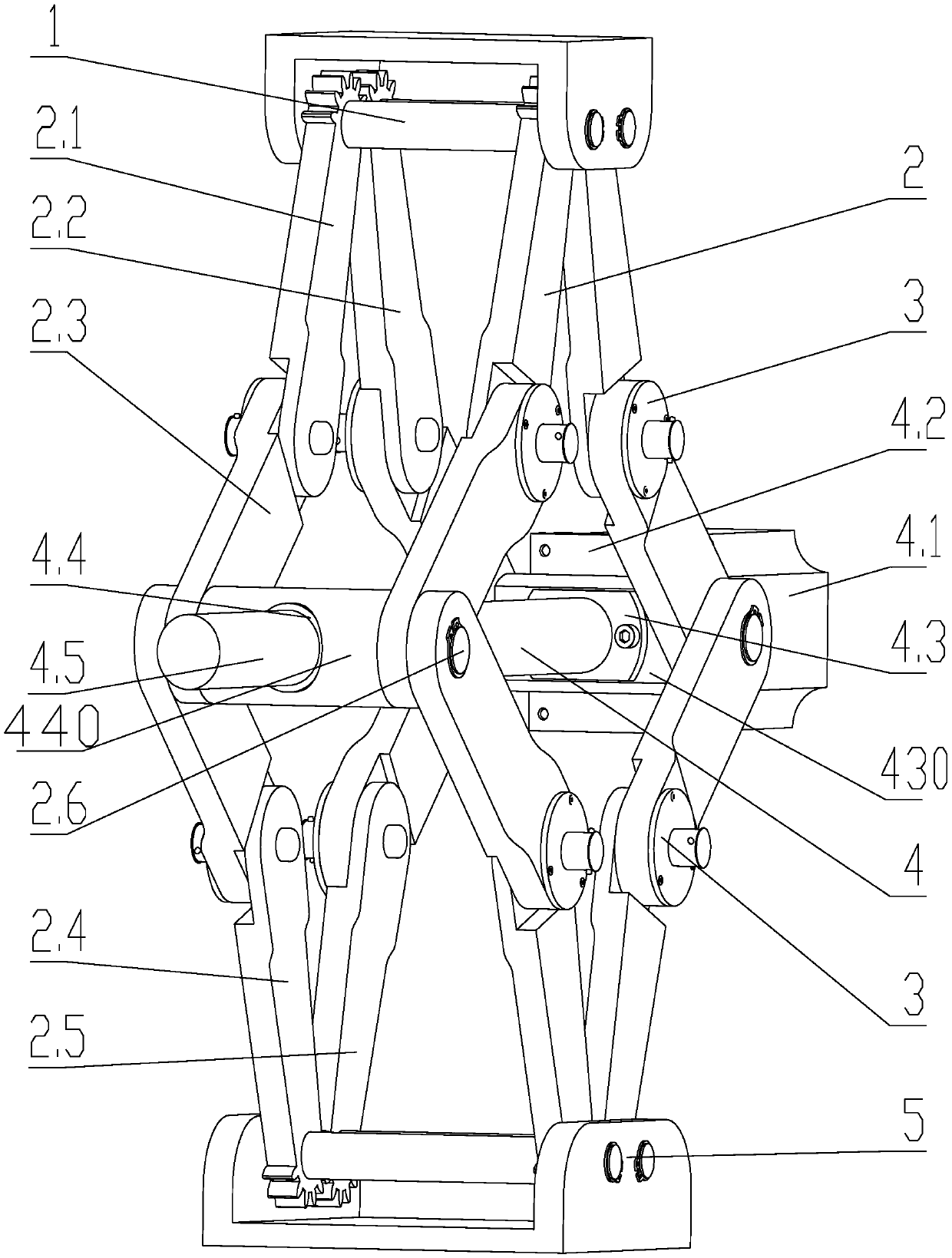 An electric adjustable jack