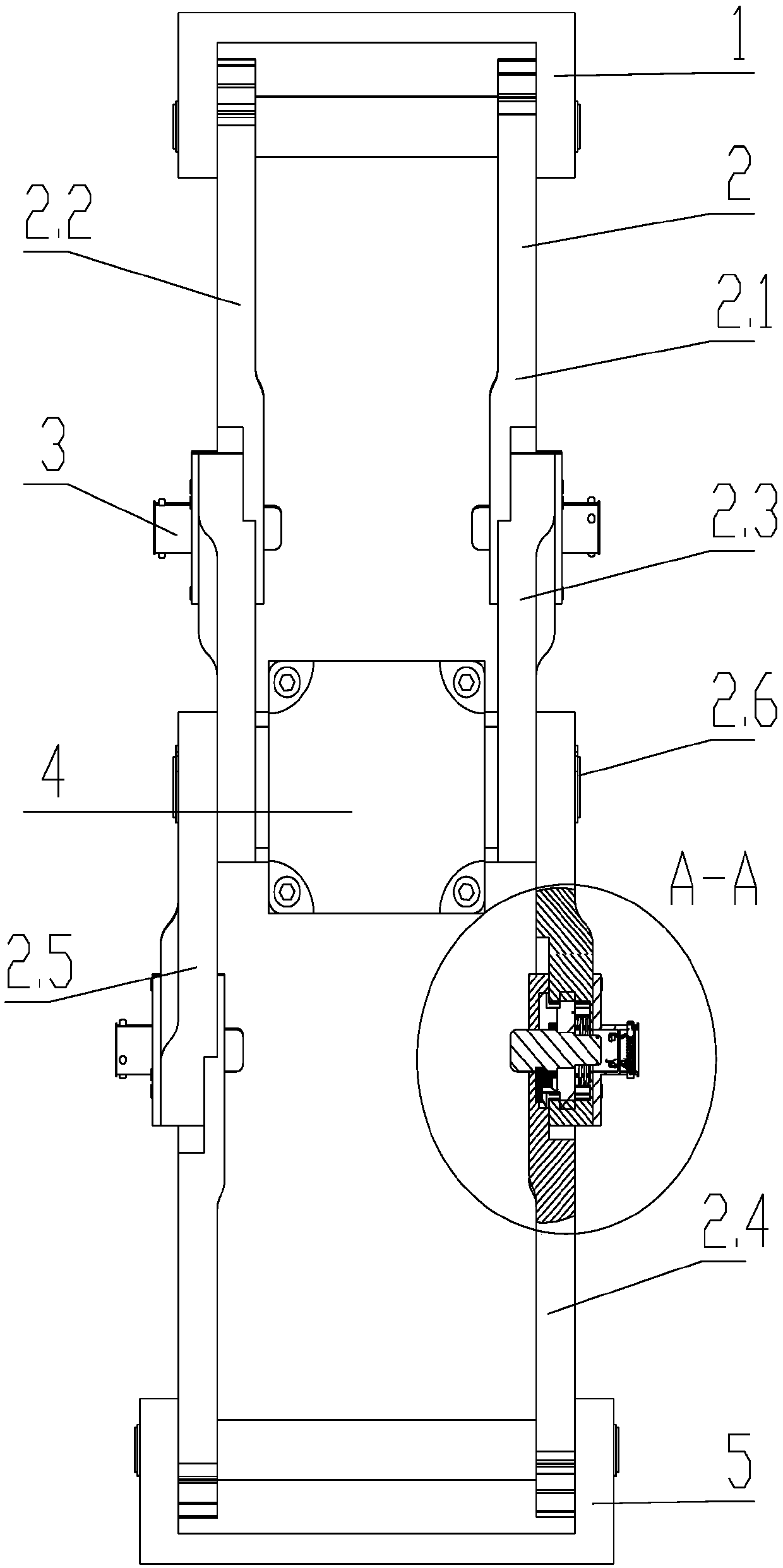 An electric adjustable jack