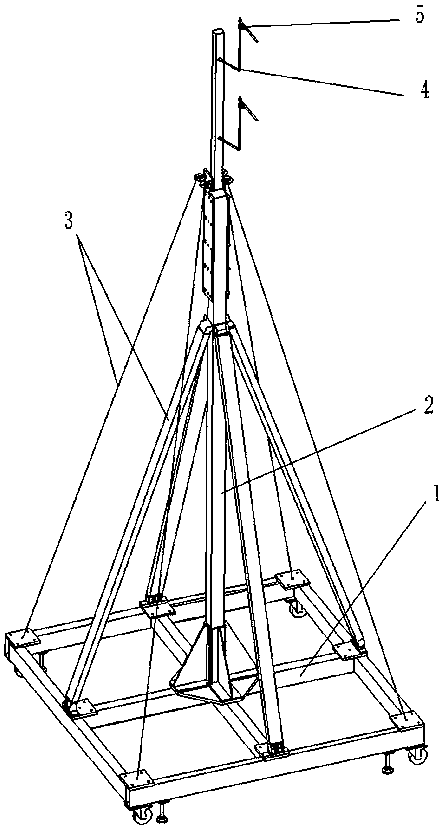 Assembly type multifunctional microphone array frame device