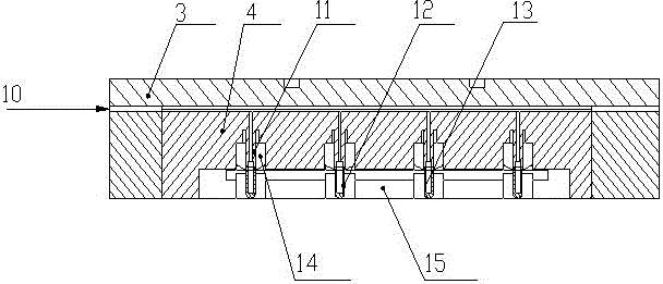 Injection molding method of plastic water separator