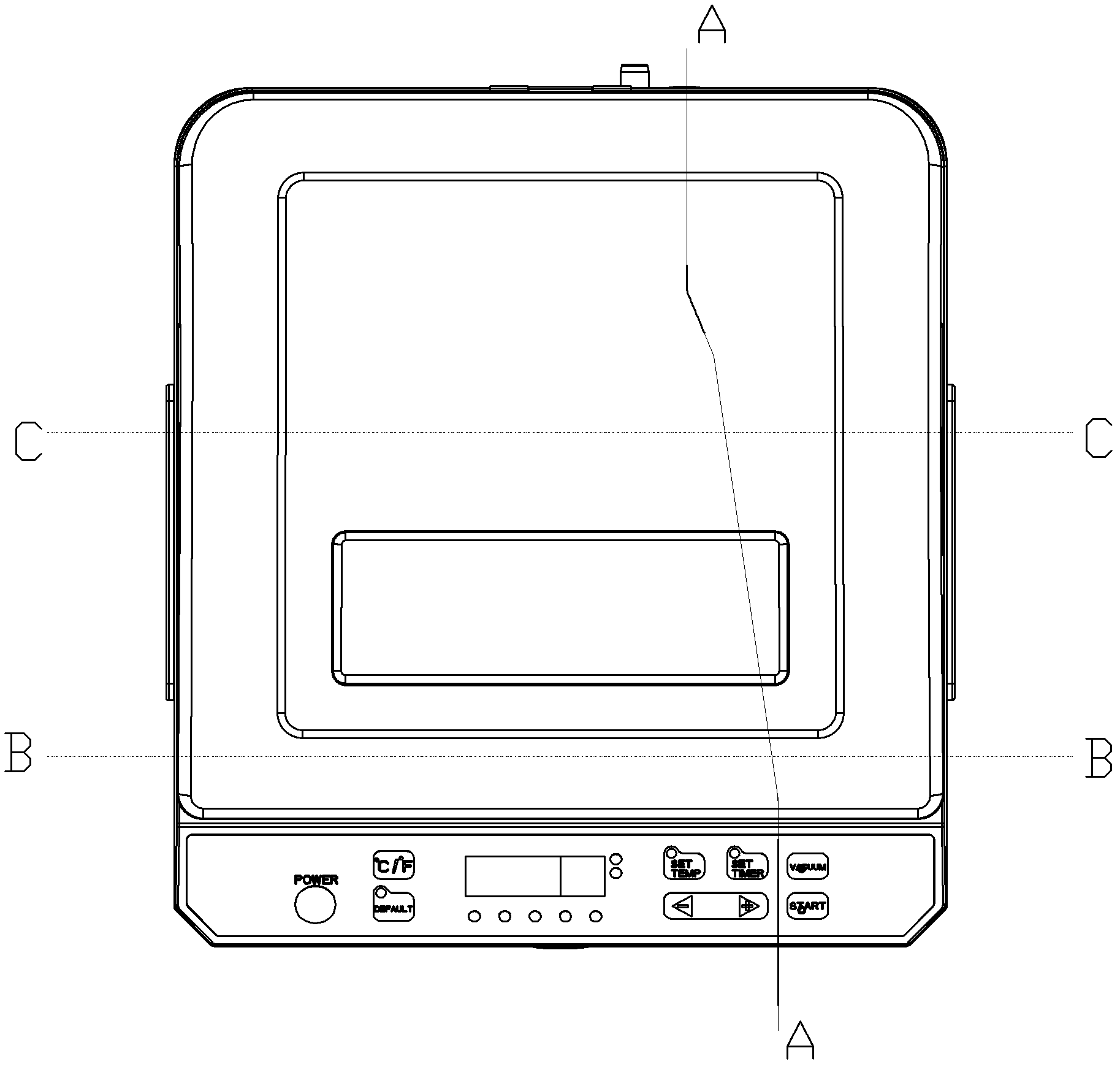 Vacuum low temperature cooking machine