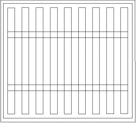 Method for preparing solar battery by adopting paraffin wax external-frame masking method