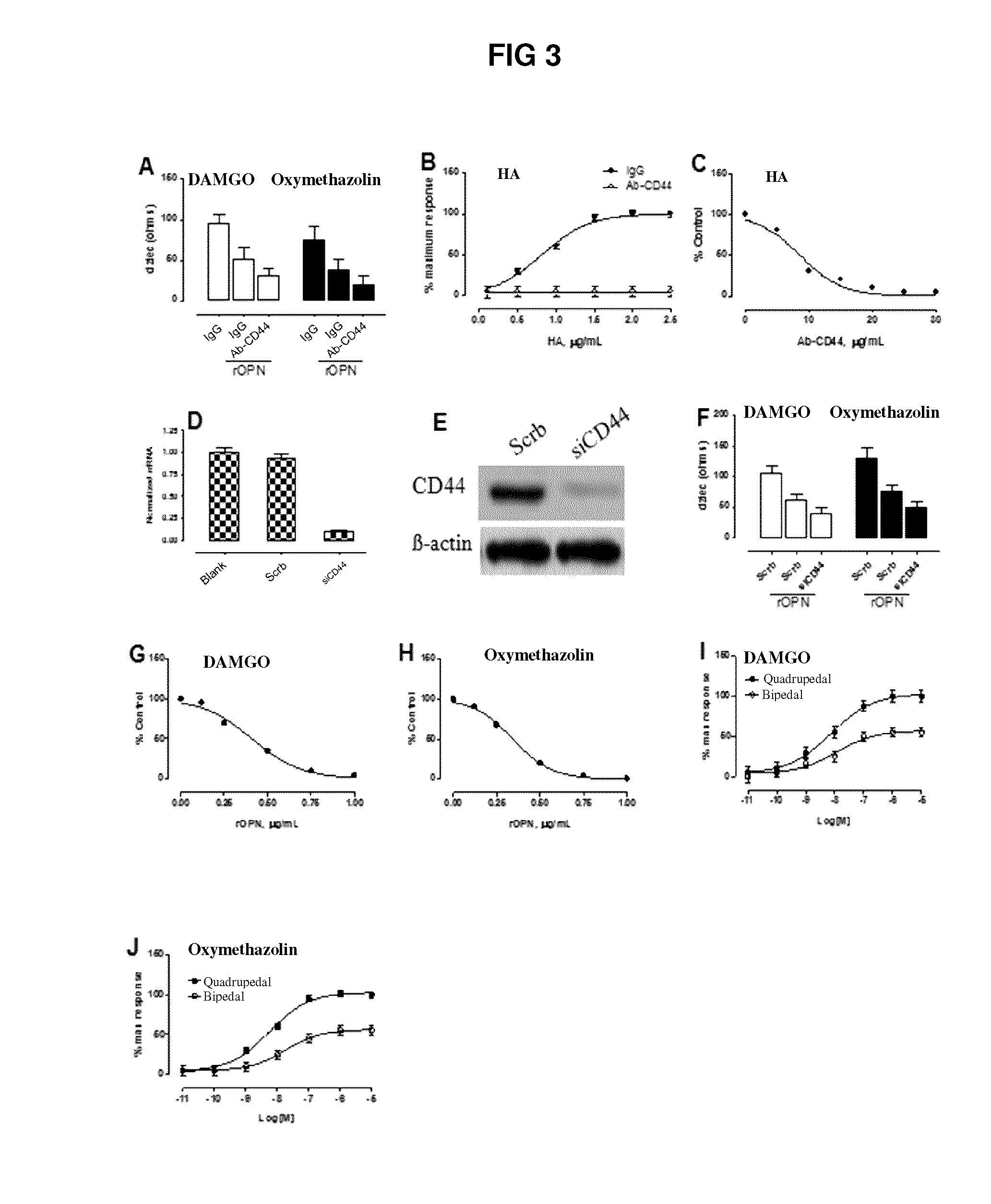 A method of increasing gipcr signalization in the cells of a scoliotic subject