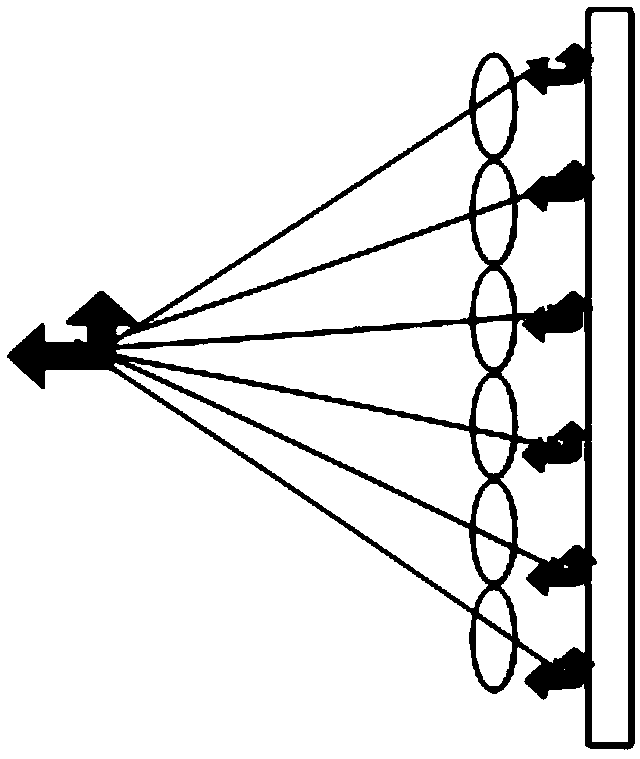 Laser printing device and method of colored dynamic graph