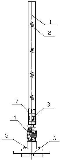 High-performance ultra-wide-band VHF/UHF vehicle-mounted antenna