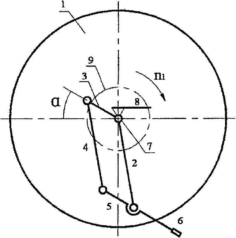 Driving running wheel