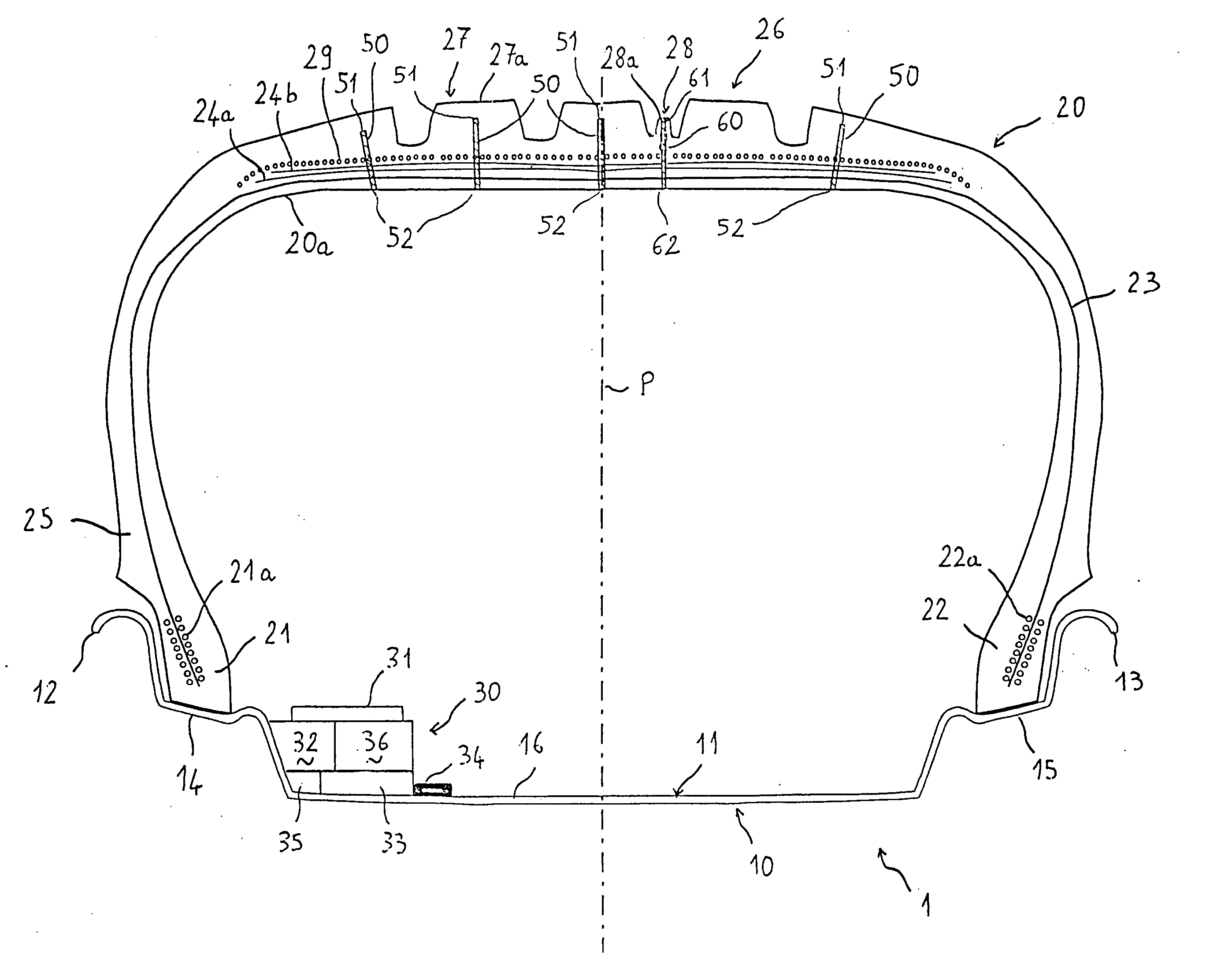 Method and systems for measuring wear on a tire