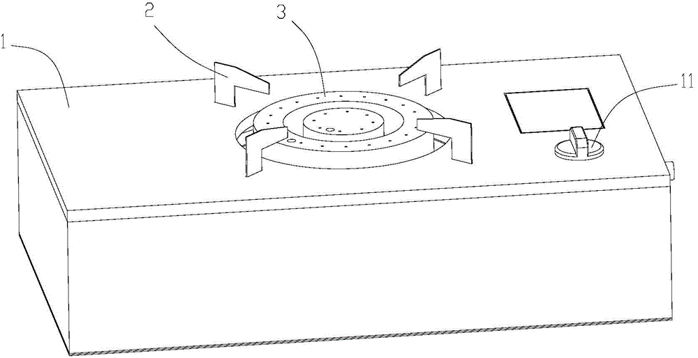 Gas range and gas range bracket