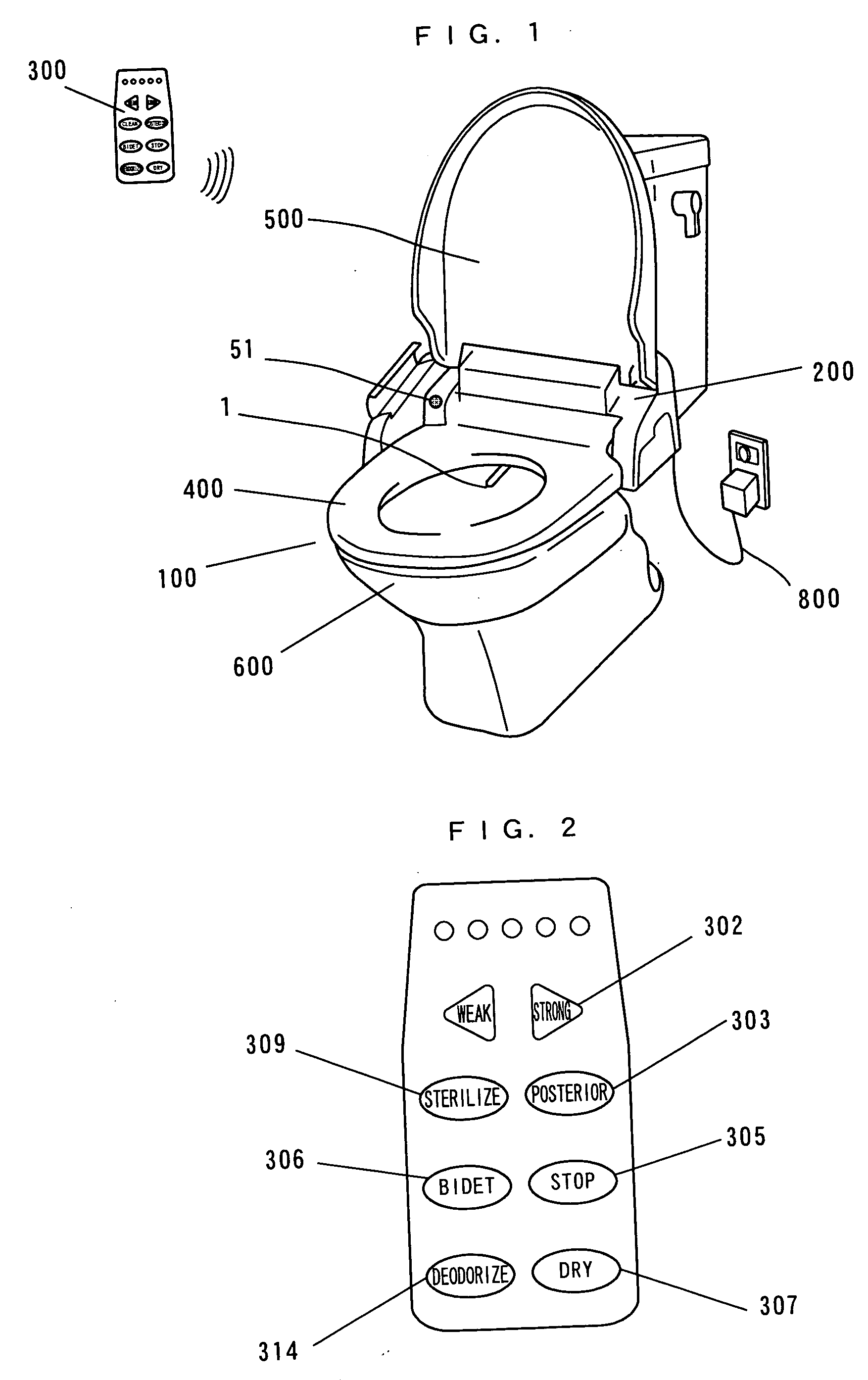 Hygiene washing apparatus