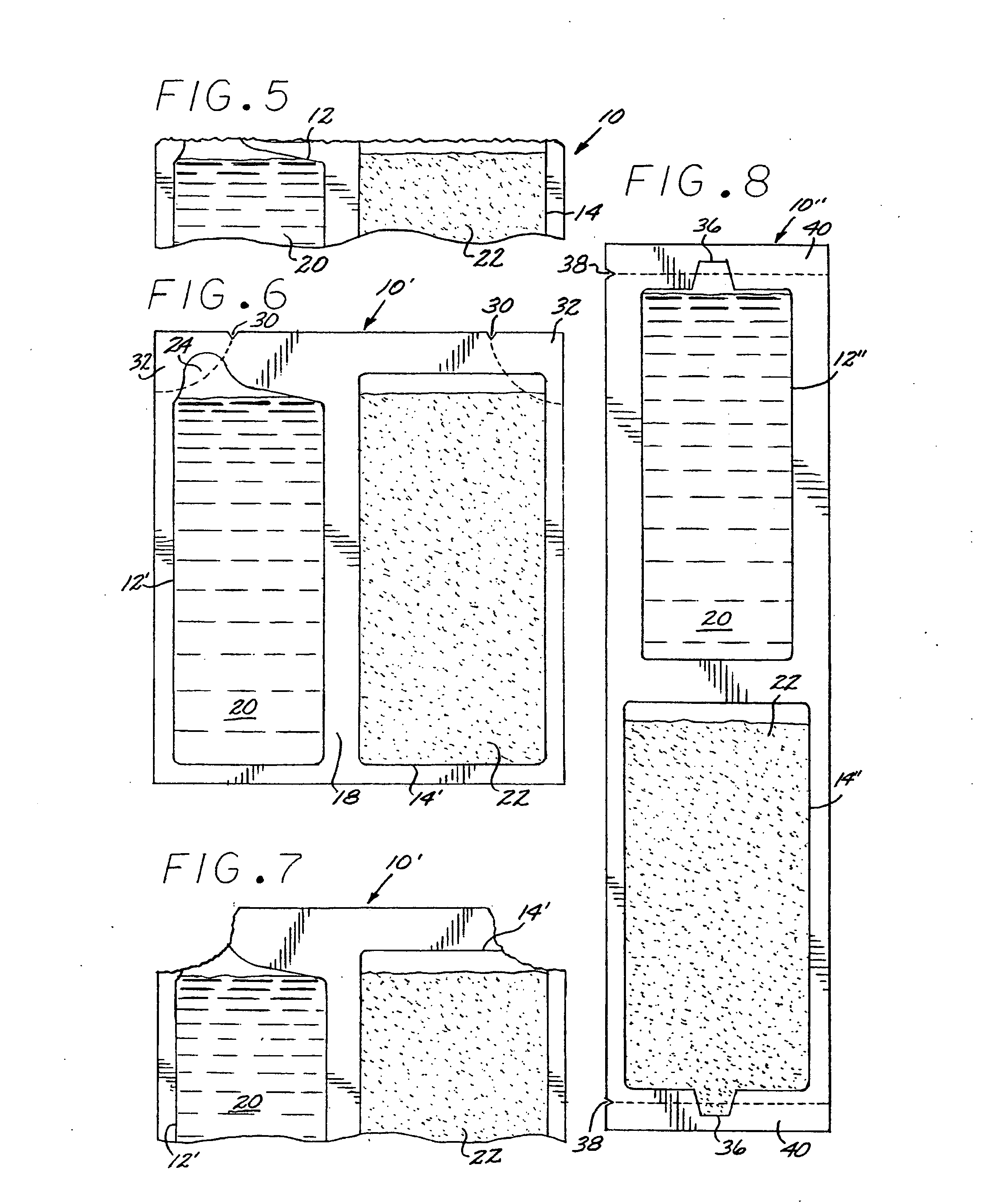 Dual-chamber package for preparing alginate impression paste