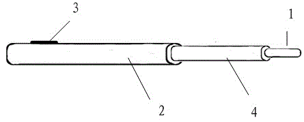 Electromagnetic telescopic electronic whiteboard pointer