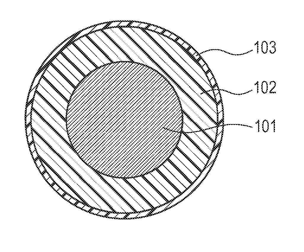 Charging member, method of producing the charging member, electrophotographic apparatus, and process cartridge