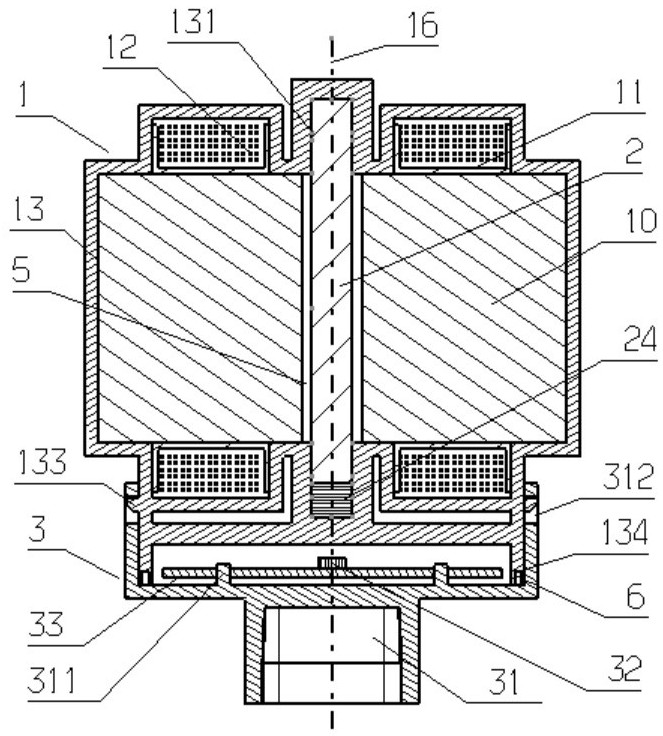 Brushless direct-drive linear servo actuator