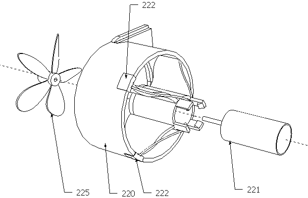 Energy-saving air supply method for portable air purification device