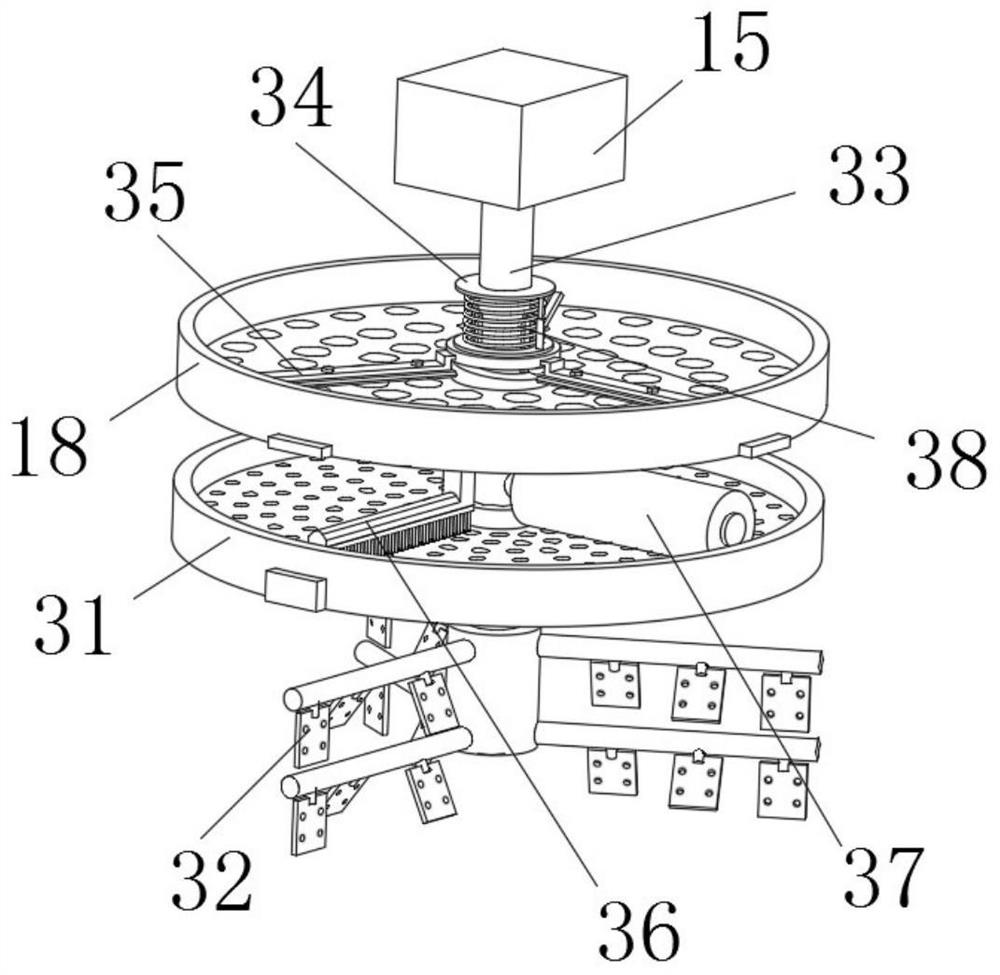 Binder preparation device for producing hollow glass of textile machinery