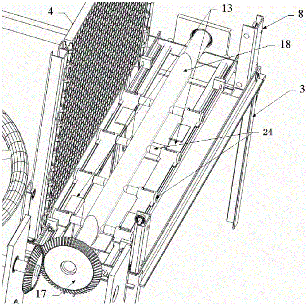 Array type rice transplanter