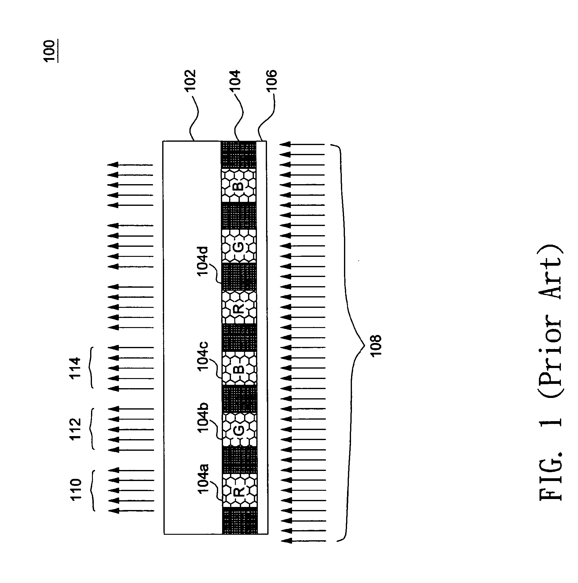 Color filter device