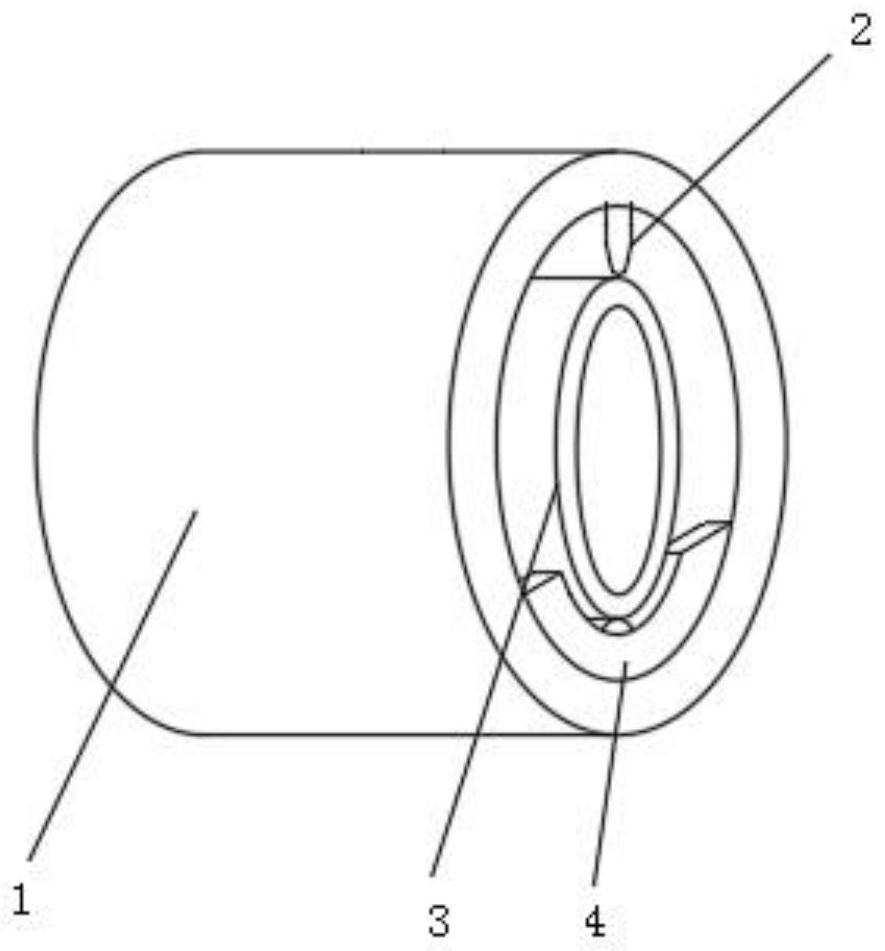 Bearing for servo motor and processing technology of bearing