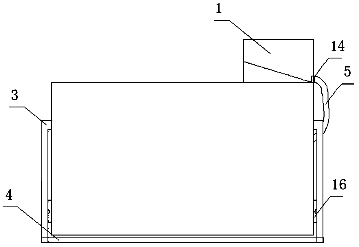 A feeding machine capable of recycling feed